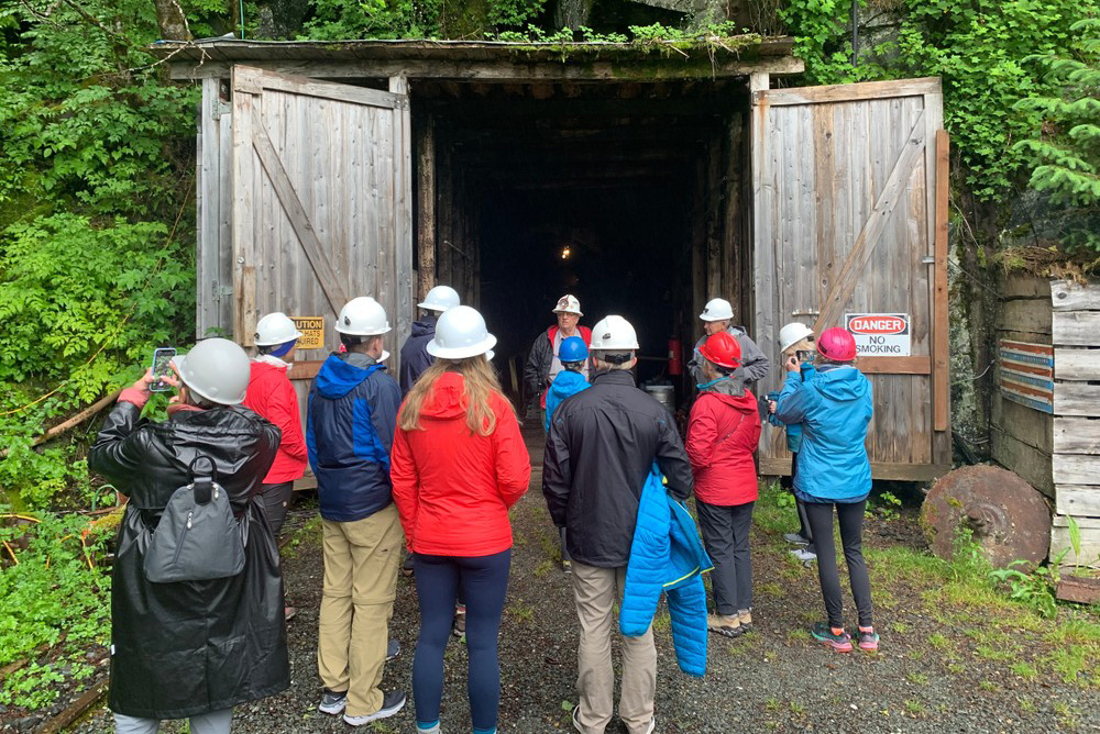 mine tour juneau