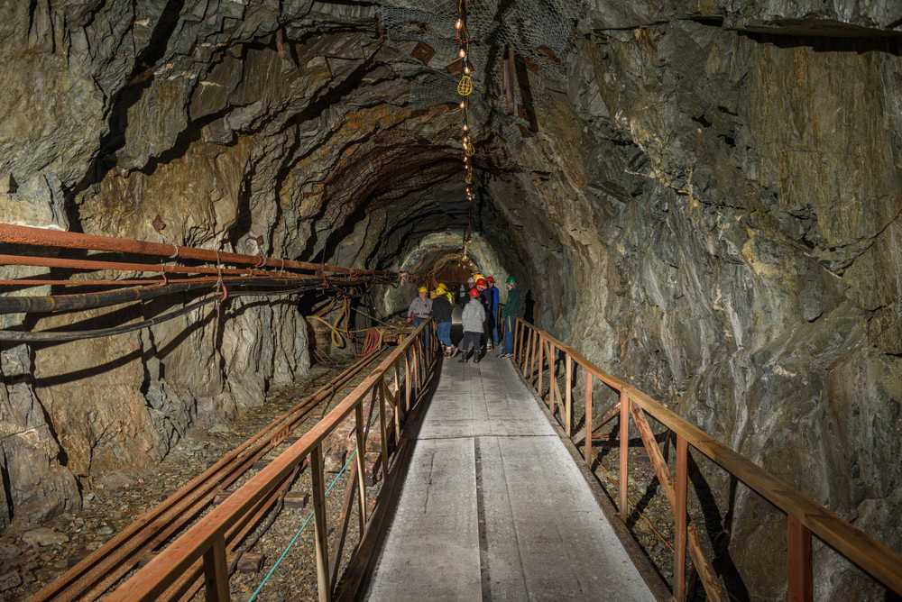 mine tour juneau